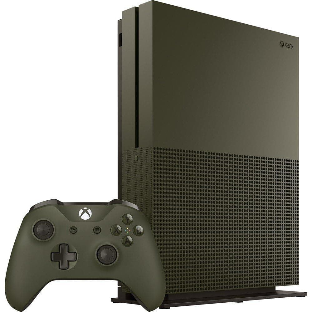 Buy Microsoft,Microsoft Xbox One S 1TB - Military Green (No Game Included) - Gadcet UK | UK | London | Scotland | Wales| Near Me | Cheap | Pay In 3 | Video Game Consoles